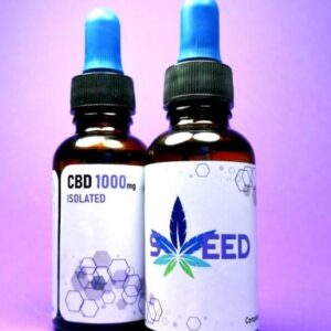 Aceite Sweed morado aislado