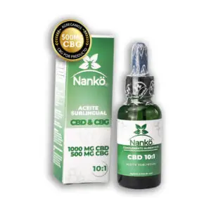 Aceite Nanko ratio 10:1 + CBG