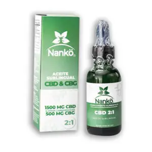 Aceite Nanko ratio 2:1 + CBG